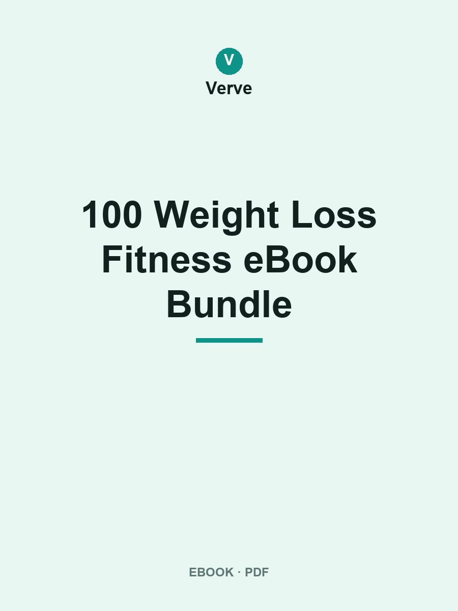 100 Weight Loss Fitness eBook Bundle cover