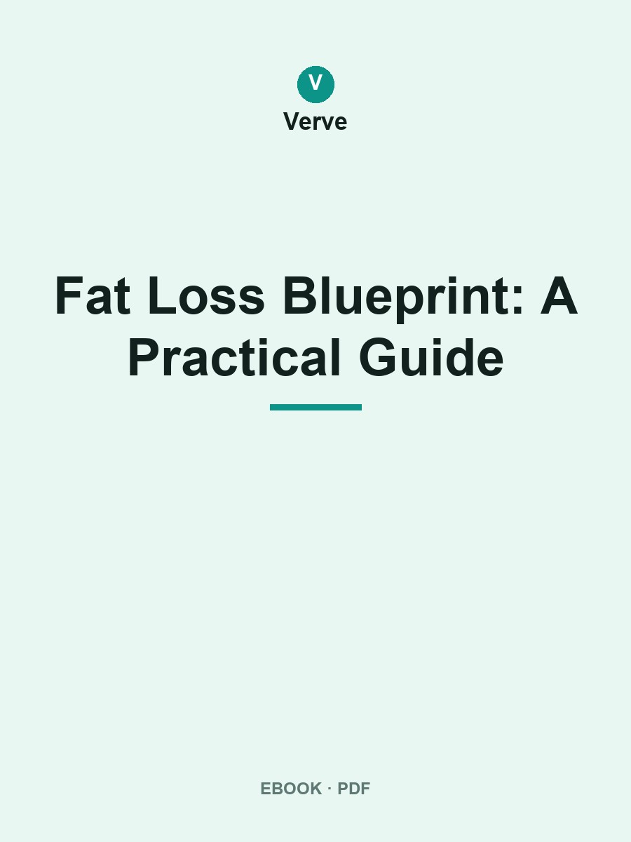 Fat Loss Blueprint: A Practical Guide cover